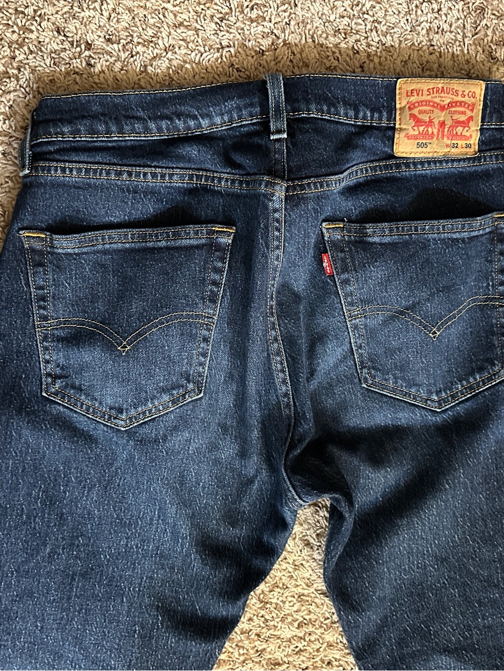 Levi's 505 Straight Leg Jeans | Blue W32 L30